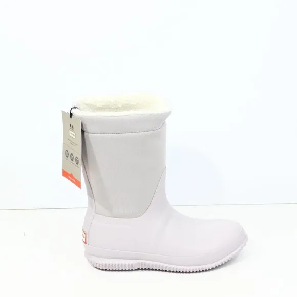 Hunter Original Roll Top Sherpa Boots NEW sz 6 Women Winter Bootie