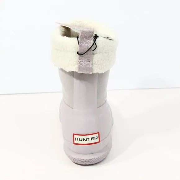 Hunter Original Roll Top Sherpa Boots NEW sz 6 Women Winter Bootie