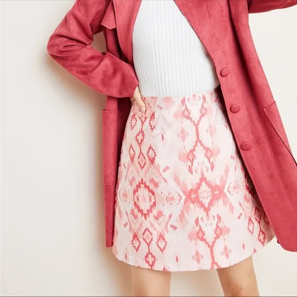 Hutch Kasi Jaquard Pink Skirt