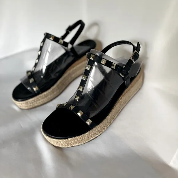 INC International Concepts Navy Sandals