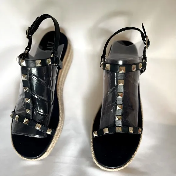 INC International Concepts Navy Sandals