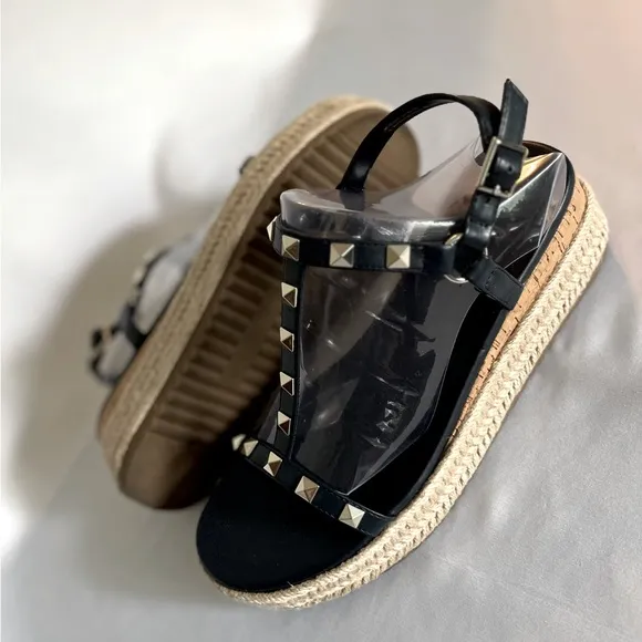 INC International Concepts Navy Sandals