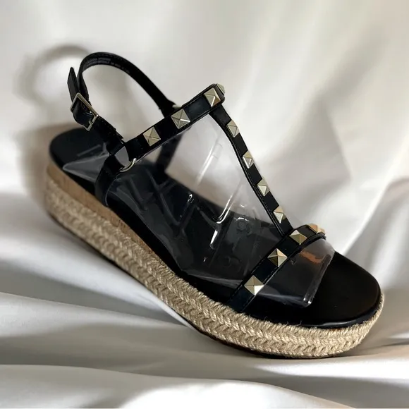 INC International Concepts Navy Sandals
