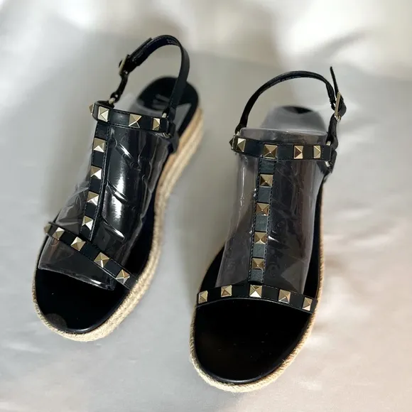 INC International Concepts Navy Sandals