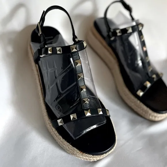 INC International Concepts Navy Sandals