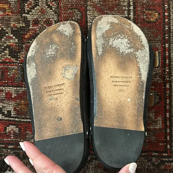 Isabel Marant Studded Sandals Lennyo size 36. Worn a handful of times