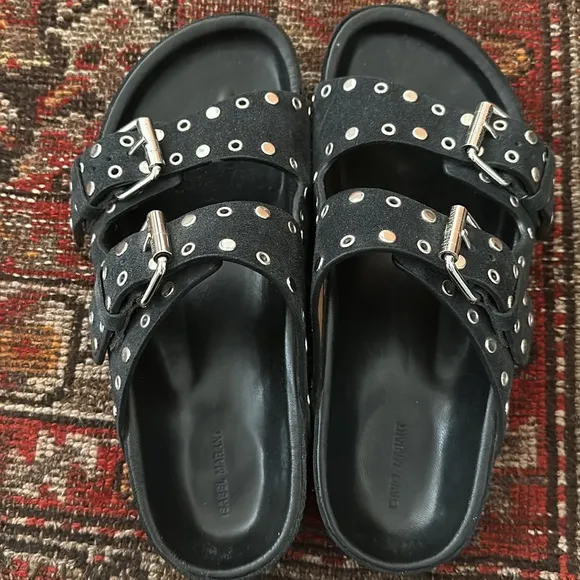 Isabel Marant Studded Sandals Lennyo size 36. Worn a handful of times