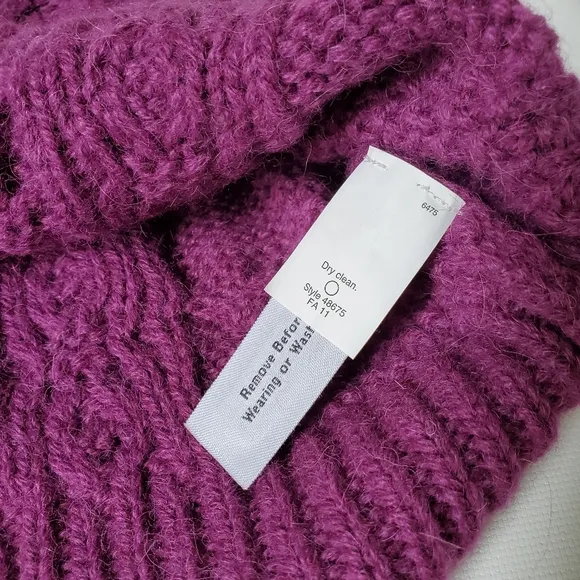 J. Crew Alpaca Wool Cable Knit Sweater NWOT