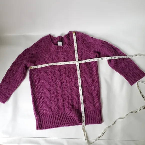 J. Crew Alpaca Wool Cable Knit Sweater NWOT