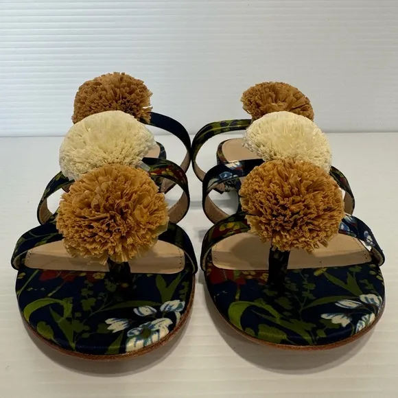 J. McLaughlin Mandy Floral Sandals Size 6