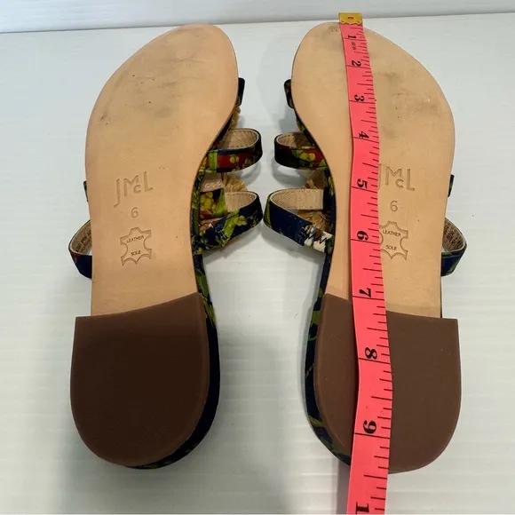J. McLaughlin Mandy Floral Sandals Size 6