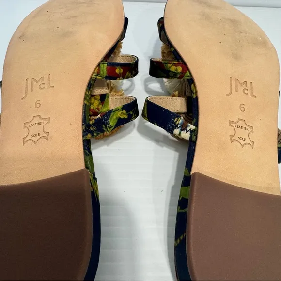 J. McLaughlin Mandy Floral Sandals Size 6