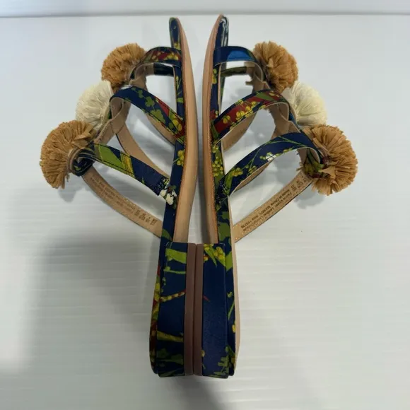 J. McLaughlin Mandy Floral Sandals Size 6
