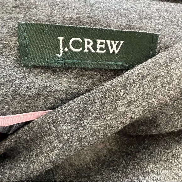 Jcrew j crew pure wool sequins trim a line skater style skirt