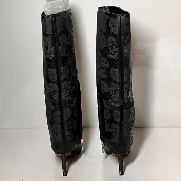 Jessica Simpson Brykia Cuffed Pointed Toe Tall Boots