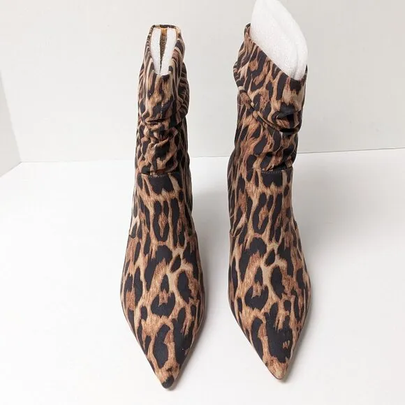 Jessica Simpson Vyluna Slouch Booties, Leopard, Women's 9