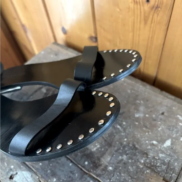 Jill Sander Studded Leather Sandals