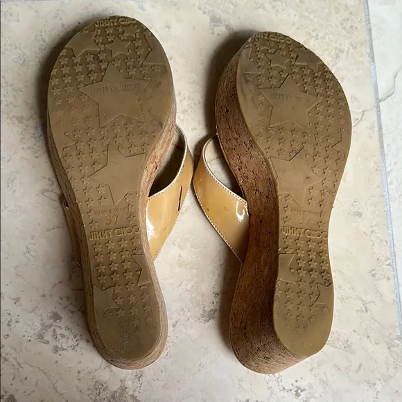 Jimmy Choo Patent leather Sandals size 7