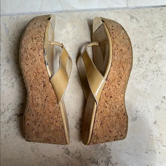 Jimmy Choo Patent leather Sandals size 7