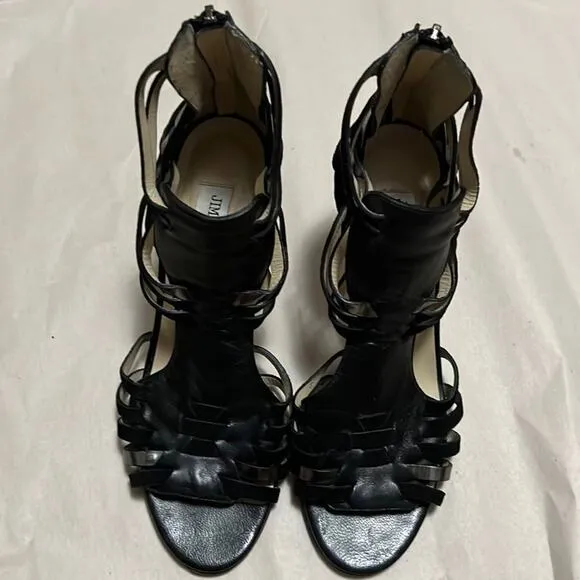 JIMMY CHOO LONDON LEATHER SANDALS SIZE‎ 9