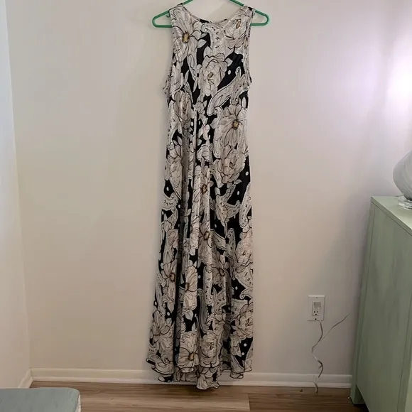 Johnny Was Biya Silk Maxi Dress