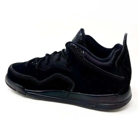 Jordan Courtside 23 PS Triple Black Kids Basketball Sneakers AQ7734 001