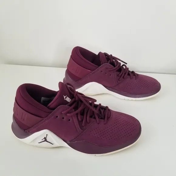 Jordan Flight Fresh Premium Bordeaux Basketball Sneakers Size 5.5Y