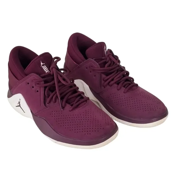 Jordan Flight Fresh Premium Bordeaux Basketball Sneakers Size 5.5Y