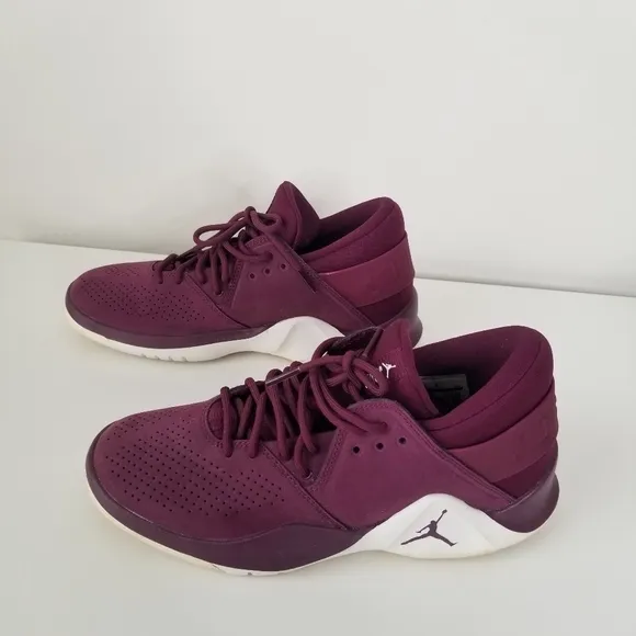 Jordan Flight Fresh Premium Bordeaux Basketball Sneakers Size 5.5Y