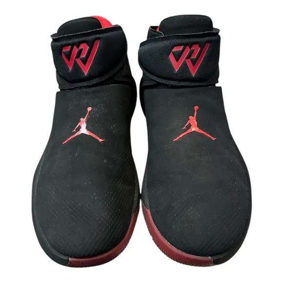 Jordan Nike Why Not Zer0.1 Bred Black Red Basketball Men's Sneakers 10