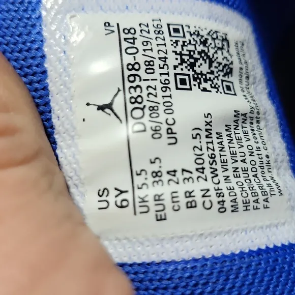 Jordan Stay Loyal 2, Black Hyper Royal, Basketball Casual Sneakers