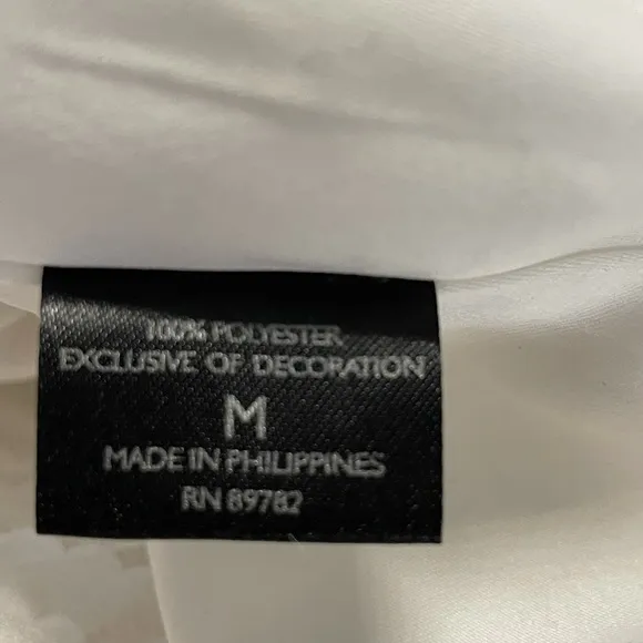 Josie Natori NWT gorgeous Lined M White Lace Dress Neiman Marcus purchase.