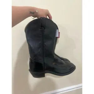 Justin Calfskin Classic Tobias 12&quot; Western Boots Sz 13EE NWT MSRP $250 - No Box