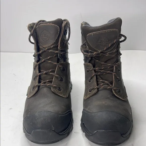 Justin Work Waterproof Comp Toe Safety WK104 Brown Men’s