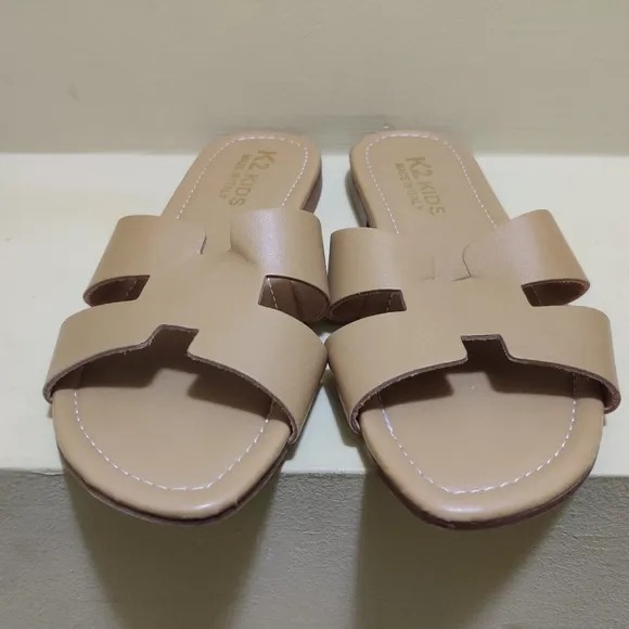 K2 Italian Genuine Leather Kids Sandals
