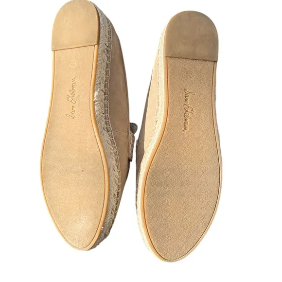 KAI LEATHER ESPADRILLE LOAFER “Sam Edelman” Sz 7.5 Like New