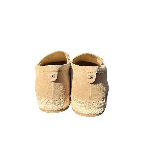 KAI LEATHER ESPADRILLE LOAFER “Sam Edelman” Sz 7.5 Like New