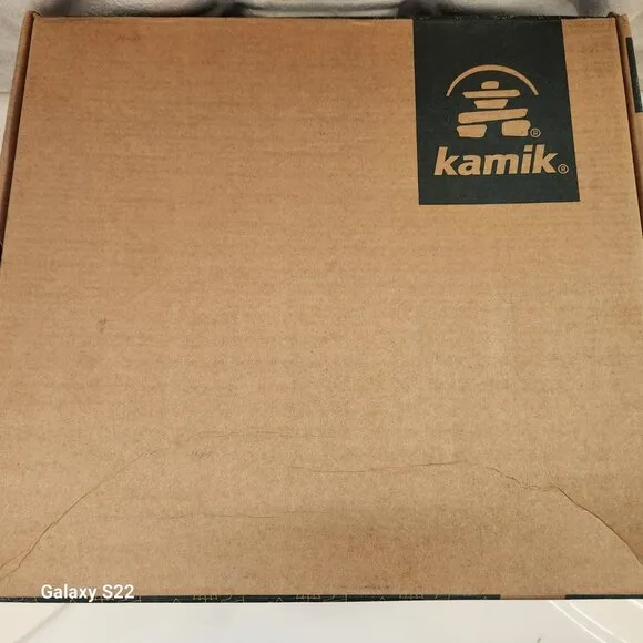 Kamik Women's Ariel C Charoal Waterproof Leather Chelsea Boots Shoes NWT.10