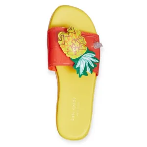 Kate Spade Limoncello womens platform slides sandals size 8 beach summer unique