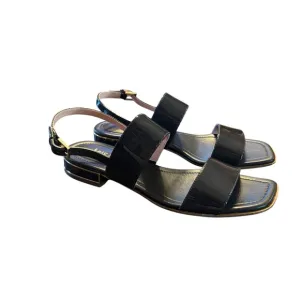 kate spade new york Merritt Patent Leather Banded Sandals NEW Size 8.5