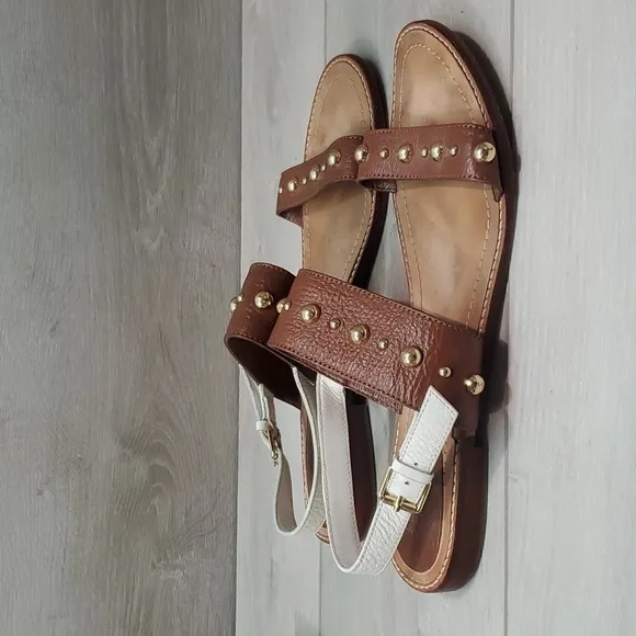 Kate Spade Women Stilwell Leather Sandals shoes sz 10.5M