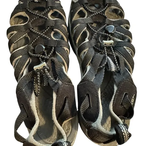 Keen Black and Tan Outdoor Sandals