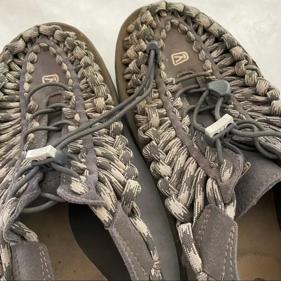 Keen M UNEEK 8MM, Magnet - Vapor grey sandals mens 9