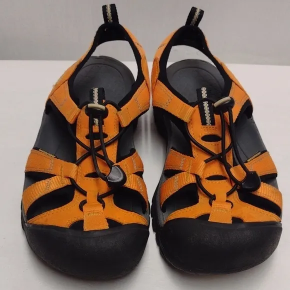Keen Orange and Black Outdoor Sandals Size 9.5