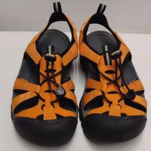 Keen Orange and Black Outdoor Sandals Size 9.5