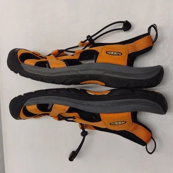 Keen Orange and Black Outdoor Sandals Size 9.5