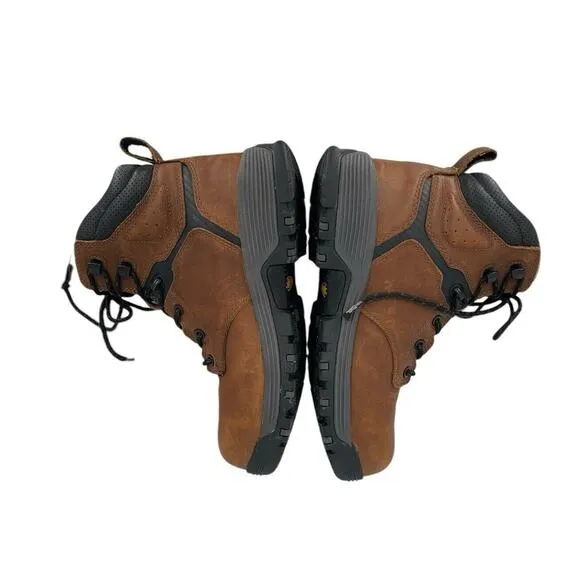 KEEN Womens Chicago 6’&quot; Waterproof Boot Brown Leather Size 8.5 M