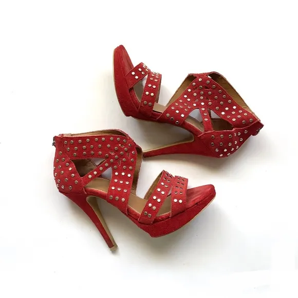 Kelsi Dagger | ‘Ilka’ Studded‎ Platform Heel Sandal
