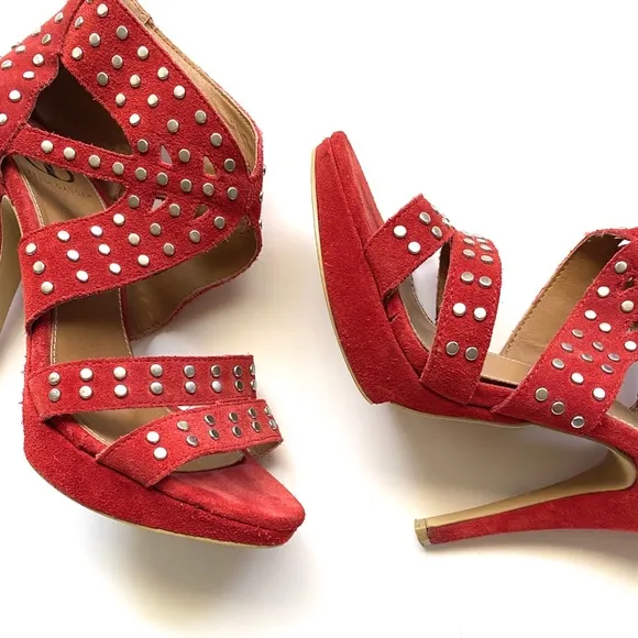 Kelsi Dagger | ‘Ilka’ Studded‎ Platform Heel Sandal
