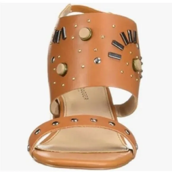 KELSI DAGGER SABRINA LEATHER STUDDED SANDALS NIB SZ 10